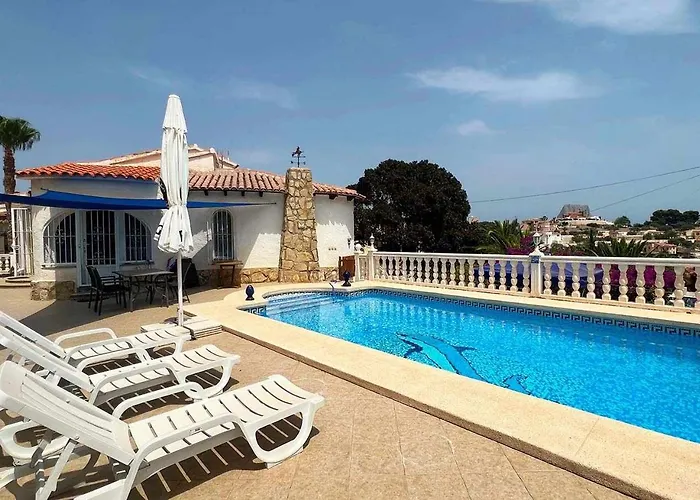 Вілла Costablancadreams Casa Azul In Кальпе