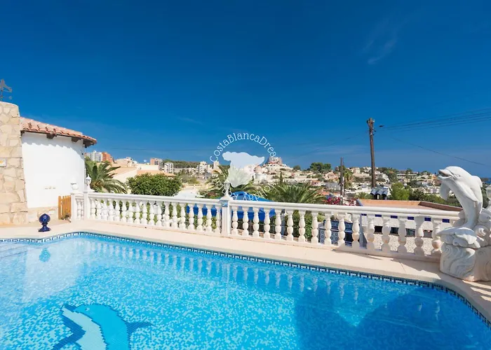Costablancadreams Casa Azul In Вілла Кальпе
